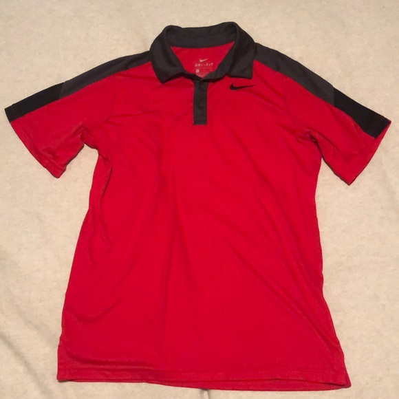 Boys Nike Dri-Fit Polo collared shirt